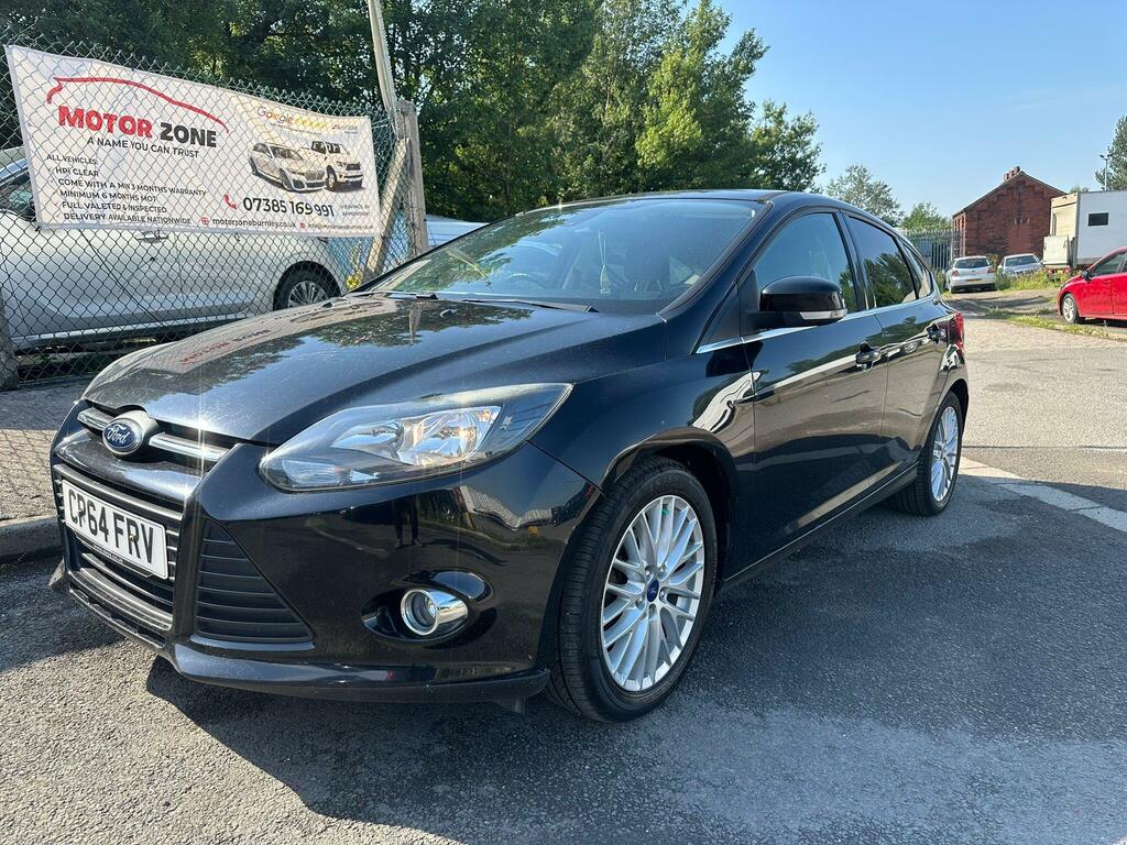 Ford Focus 1.6 Tdci Zetec Euro 5 Ss CP64FRV Black #3