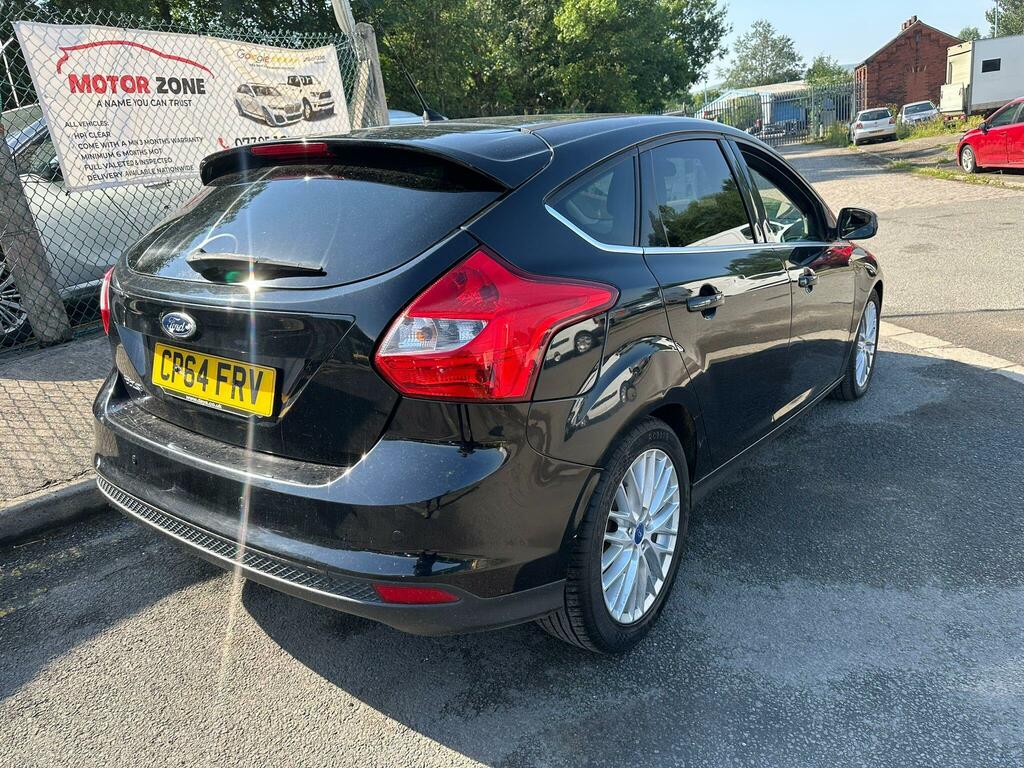 Ford Focus 1.6 Tdci Zetec Euro 5 Ss CP64FRV Black #4
