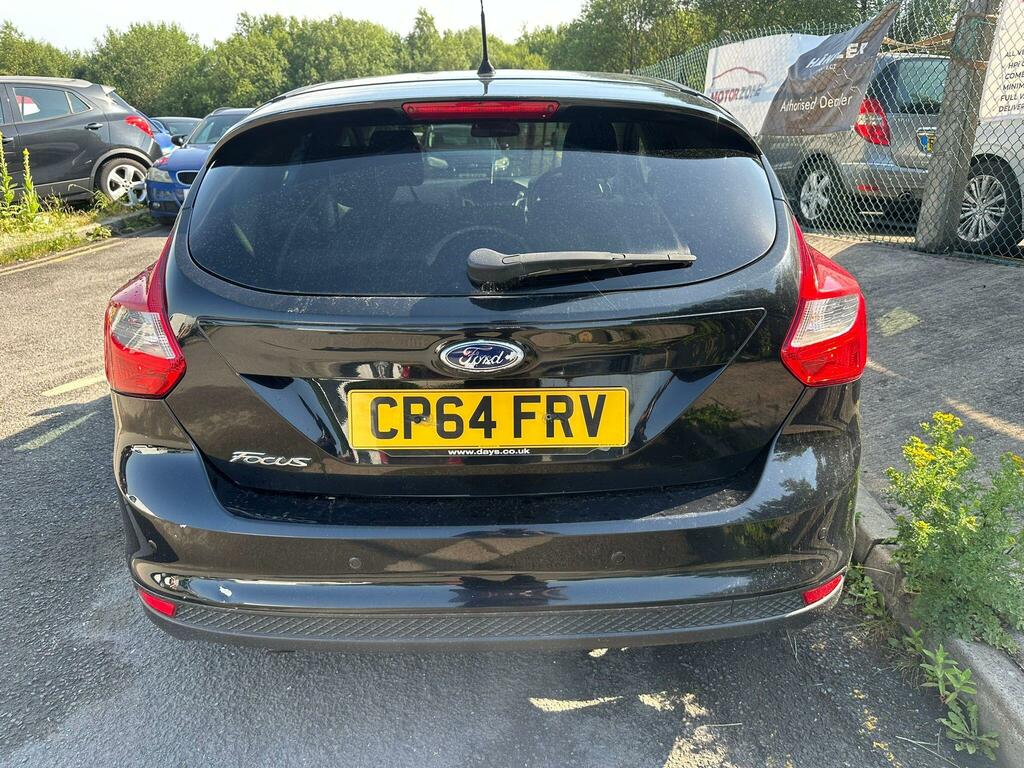 Ford Focus 1.6 Tdci Zetec Euro 5 Ss CP64FRV Black #5