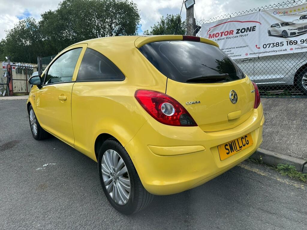 Vauxhall Corsa 1.0 Ecoflex 12V Excite Euro 5 Ac Yellow #6