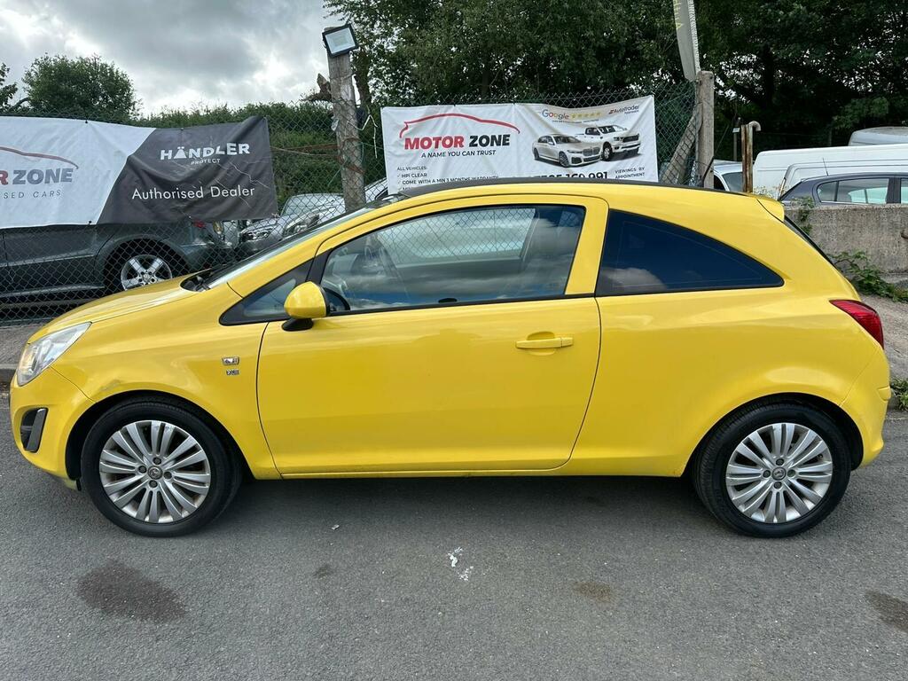 Vauxhall Corsa 1.0 Ecoflex 12V Excite Euro 5 Ac Yellow #5