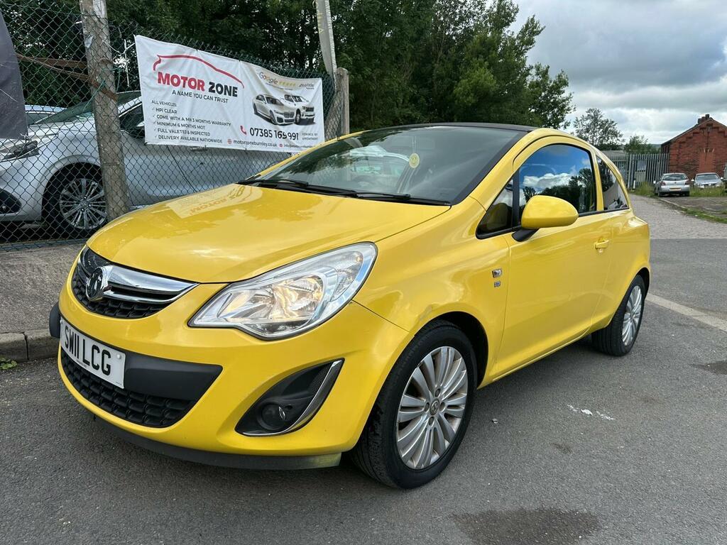 Vauxhall Corsa 1.0 Ecoflex 12V Excite Euro 5 Ac Yellow #3