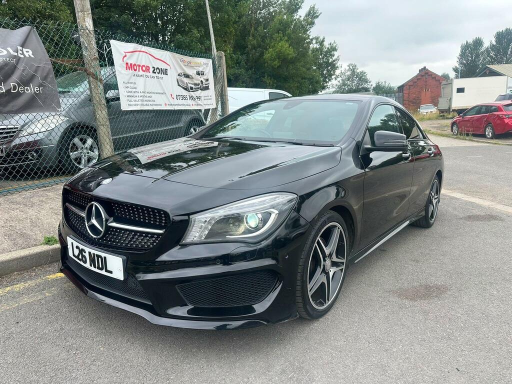 Mercedes-Benz CLA Class 2.1 Cla200d Amg Sport Coupe Euro 6 Ss Black #3