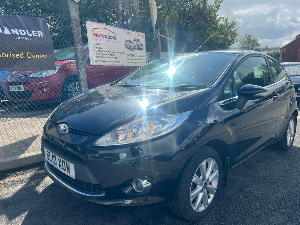 Ford Fiesta 1.4 Tdci Zetec SL10XDW Black #3