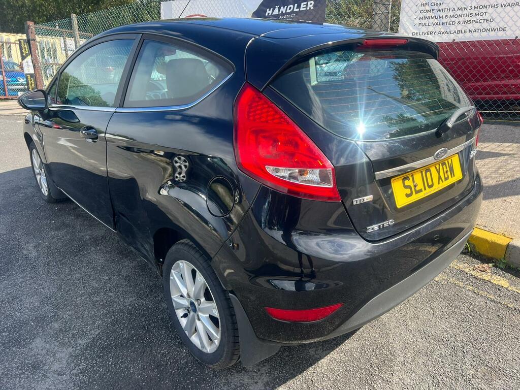 Ford Fiesta 1.4 Tdci Zetec SL10XDW Black #6