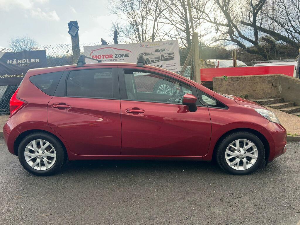 Nissan Note Acenta Premium Red #4