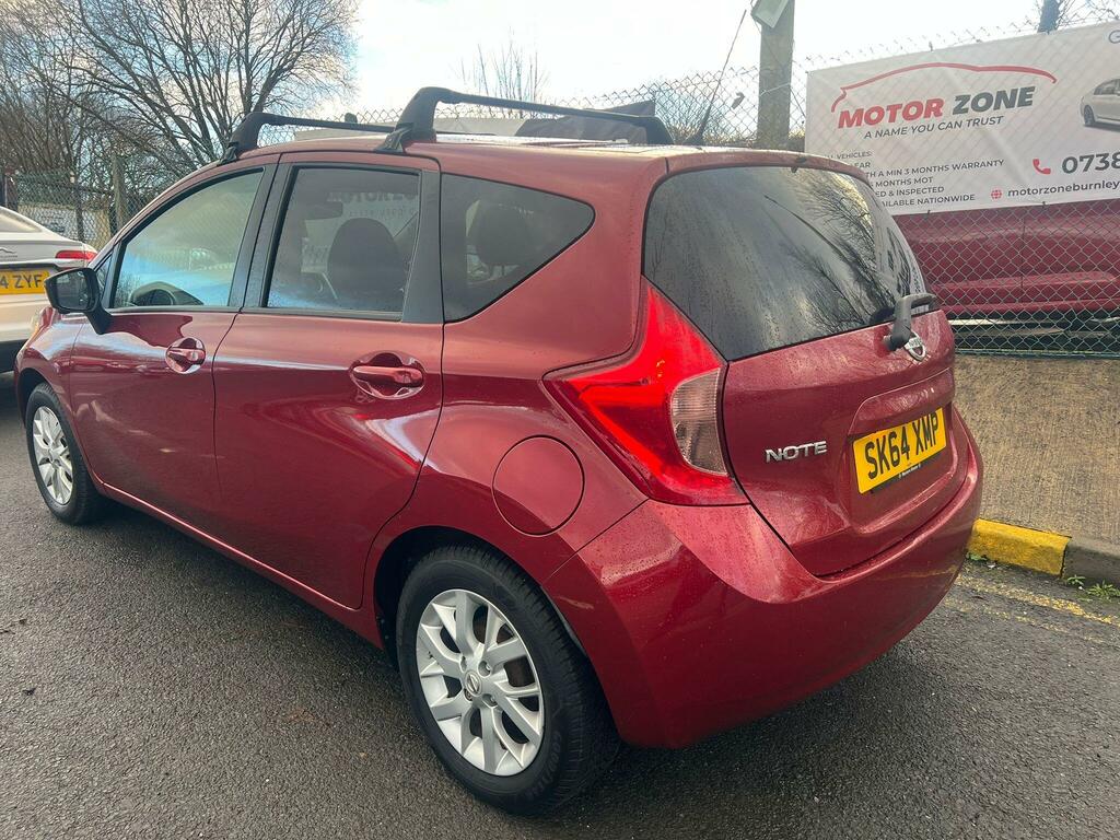 Nissan Note Acenta Premium Red #6