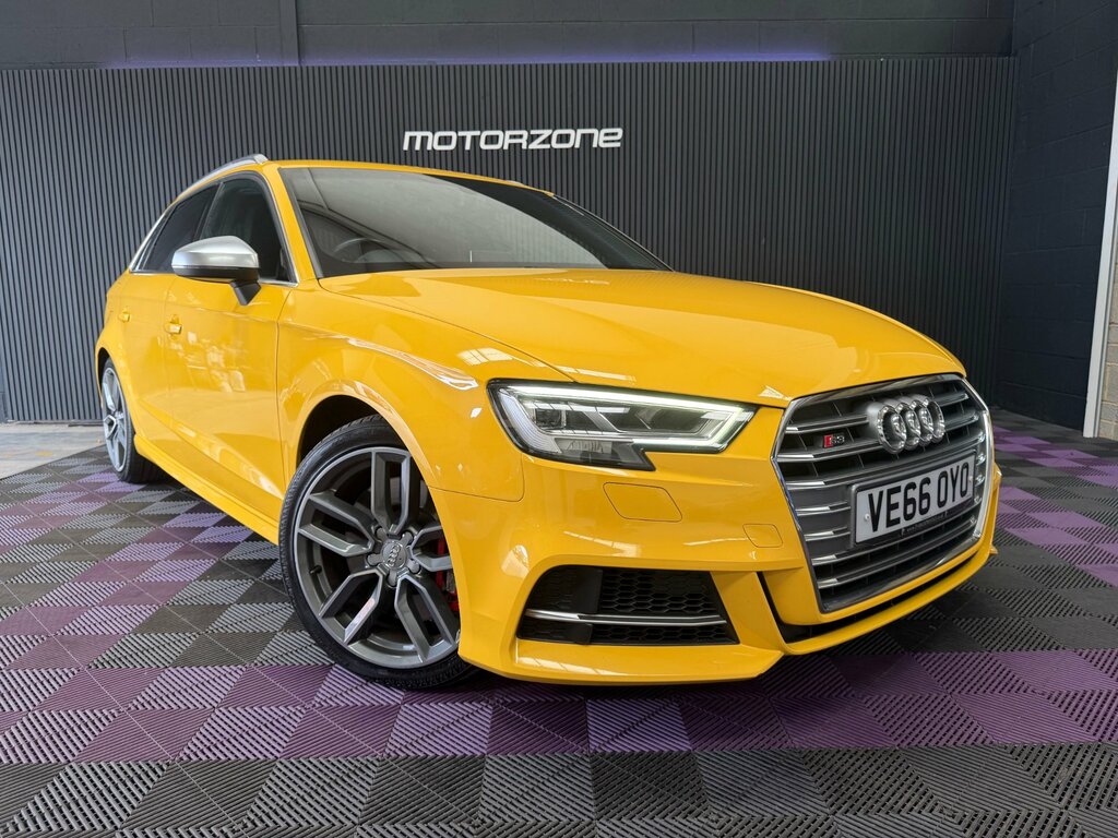 Audi S3 2.0 Tfsi Sportback Quattro Euro Yellow