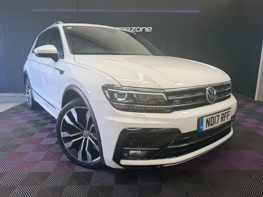 Volkswagen Tiguan 2.0 Tdi Bluemotion Tech R-line Suv Dsg White