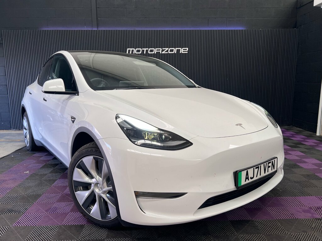 Tesla Model Y Dual Motor Long Range Suv 4Wde White