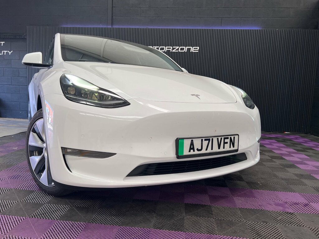 Tesla Model Y Dual Motor Long Range Suv 4Wde White #5
