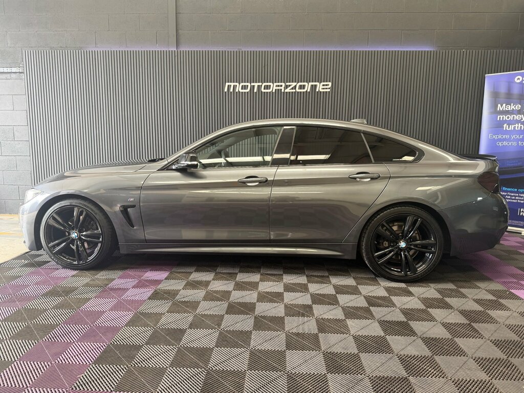 BMW 4 Series Gran Coupe 2.0 420D M Sport Hatchback Euro 6 Grey #4