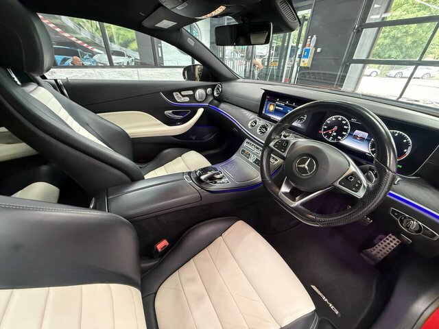 Mercedes-Benz E Class 2.0 E220d Amg Line Premium Plus Coupe Red #2