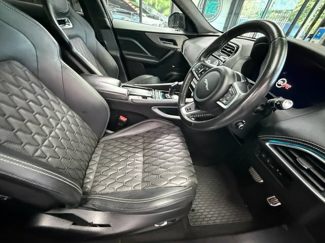 Jaguar F-Pace 5.0 V8 Svr Suv Quickshift Awd Euro 6 S SH69KRU White #5
