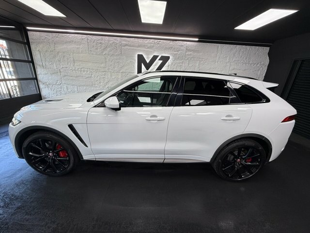 Jaguar F-Pace 5.0 V8 Svr Suv Quickshift Awd Euro 6 S SH69KRU White #3