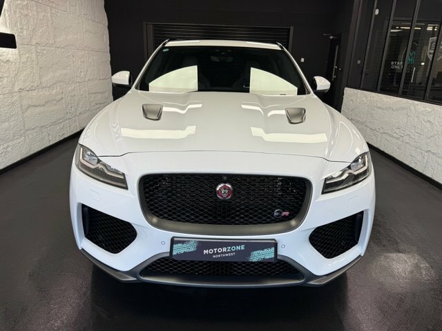 Jaguar F-Pace 5.0 V8 Svr Suv Quickshift Awd Euro 6 S SH69KRU White #4