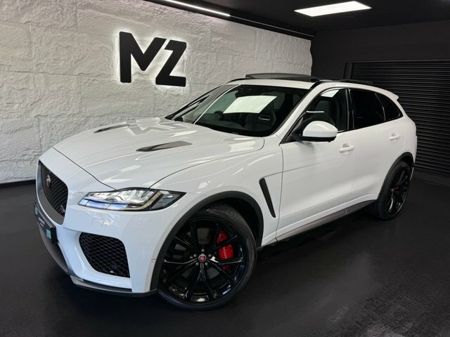 Jaguar F-Pace 5.0 V8 Svr Suv Quickshift Awd Euro 6 S White