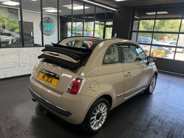 Fiat 500C 1.2 Lounge Convertible Euro 5 69 N1JLA Beige #5