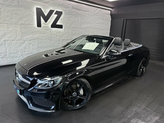 Mercedes-Benz C Class 2.1 C220d Amg Line Cabriolet G-tronic Black