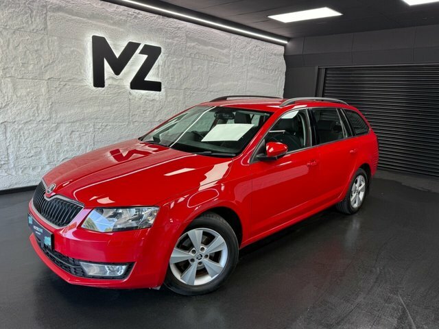 Skoda Octavia 1.6 Tdi Se L Estate Euro 6 S S Red