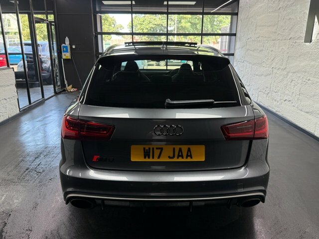 Audi RS6 Avant Estate Blue #11