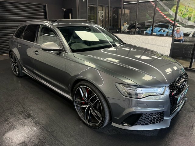Audi RS6 Avant Estate Blue #7