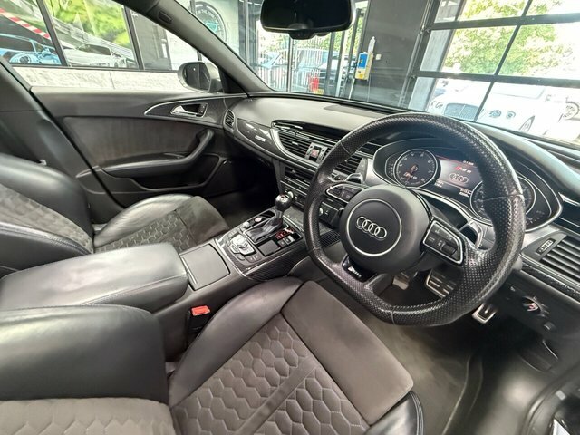 Audi RS6 Avant Estate Blue #10