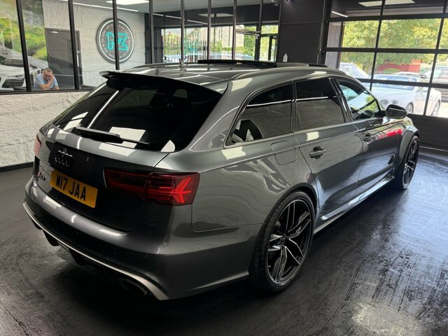 Audi RS6 Avant Estate Blue #9