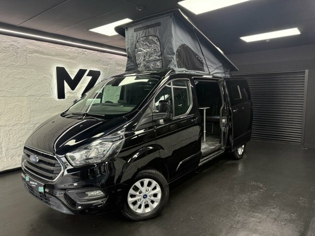 Ford Transit Custom 2.0 300 Ecoblue Limited Panel Van Manua Black