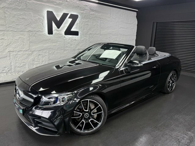Mercedes-Benz C Class 2.0 C220d Amg Line Premium Cabriolet Black