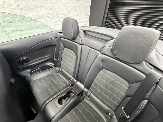 Mercedes-Benz C Class 2.0 C220d Amg Line Premium Cabriolet Black #5