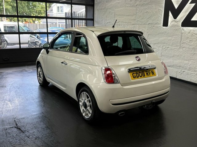 Fiat 500 1.2 Sport Hatchback Euro 4 69 B White #5