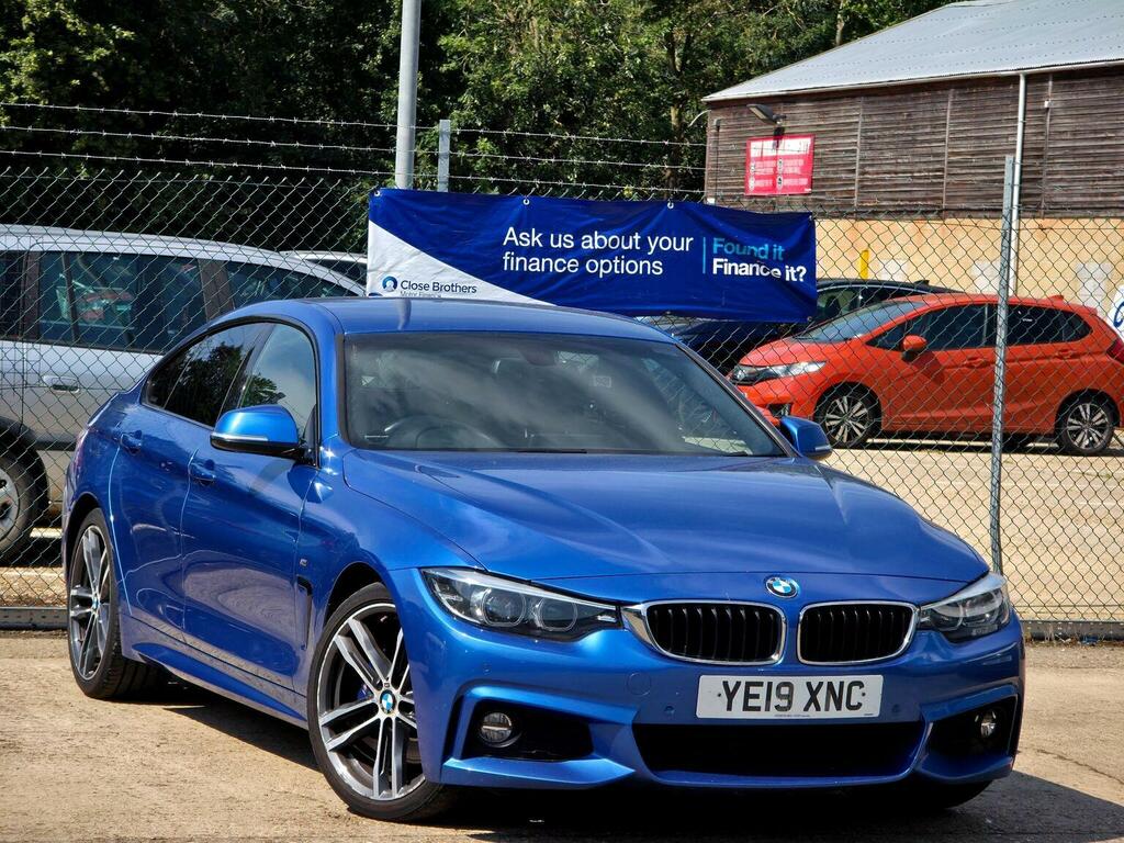 BMW 4 Series Gran Coupe Hatchback 2.0 420I Gpf M Sport Euro 6 Ss 5 Blue
