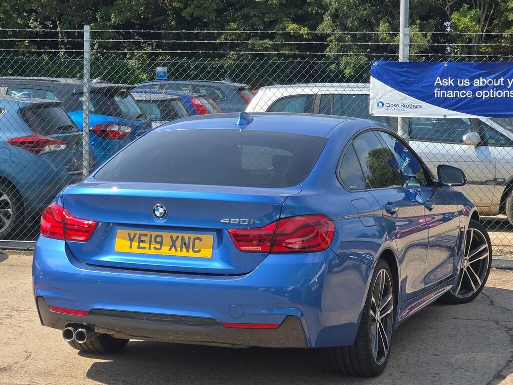 BMW 4 Series Gran Coupe 420I Xdrive M Sport Professional Media Black #7