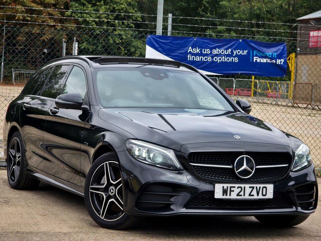 Mercedes-Benz C Class Estate 2.0 C300e 13.5Kwh Amg Line Night Edition P Black