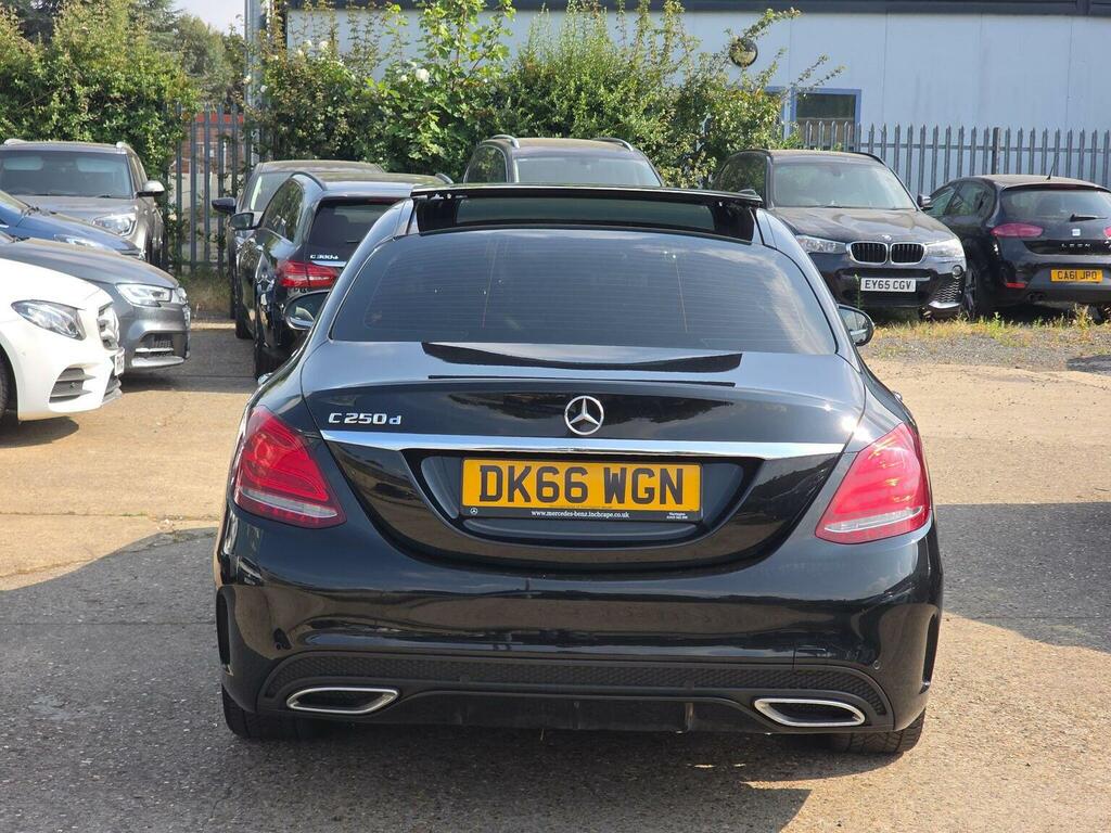 Mercedes-Benz C Class 2.1 C250d Amg Line Premium Plus 7G-tronic Euro Black #4