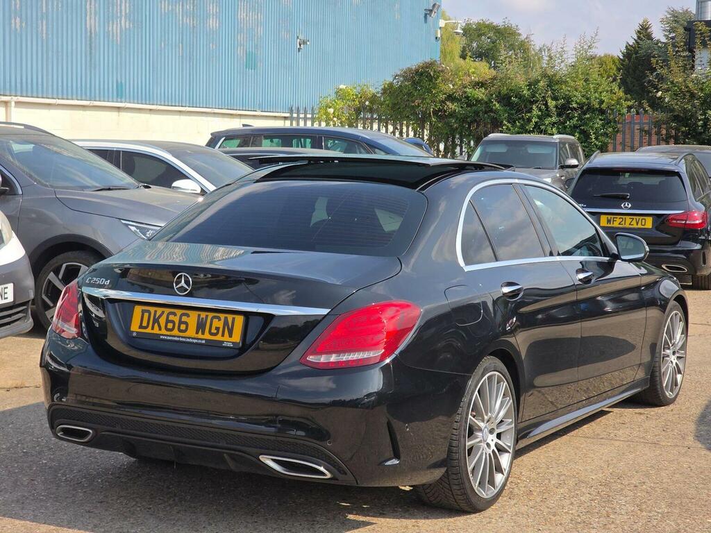 Mercedes-Benz C Class 2.1 C250d Amg Line Premium Plus 7G-tronic Euro Black #3