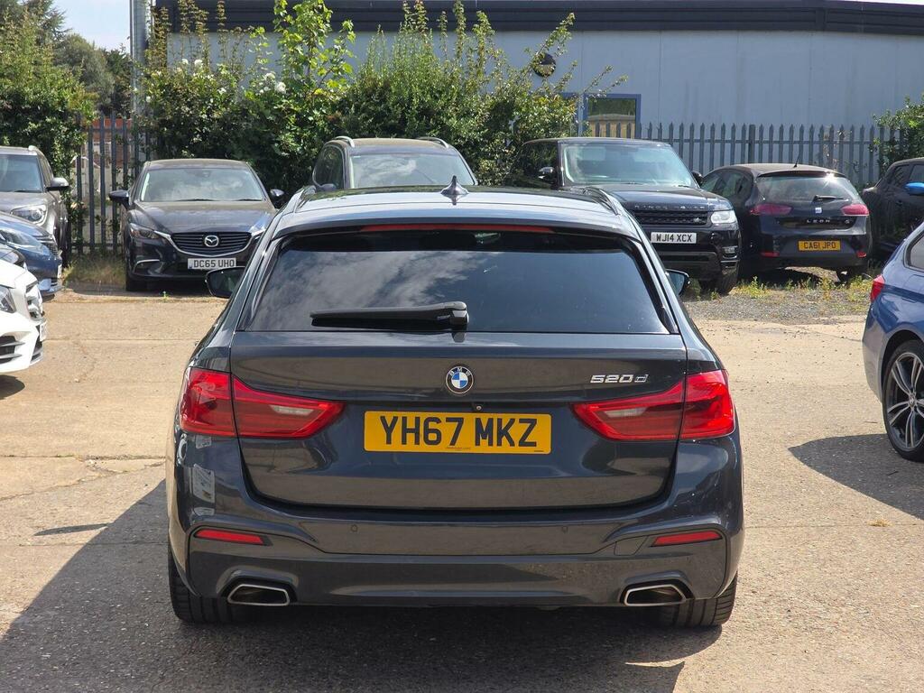 BMW 5 Series 2.0 520D M Sport Touring Euro 6 Ss Grey #5