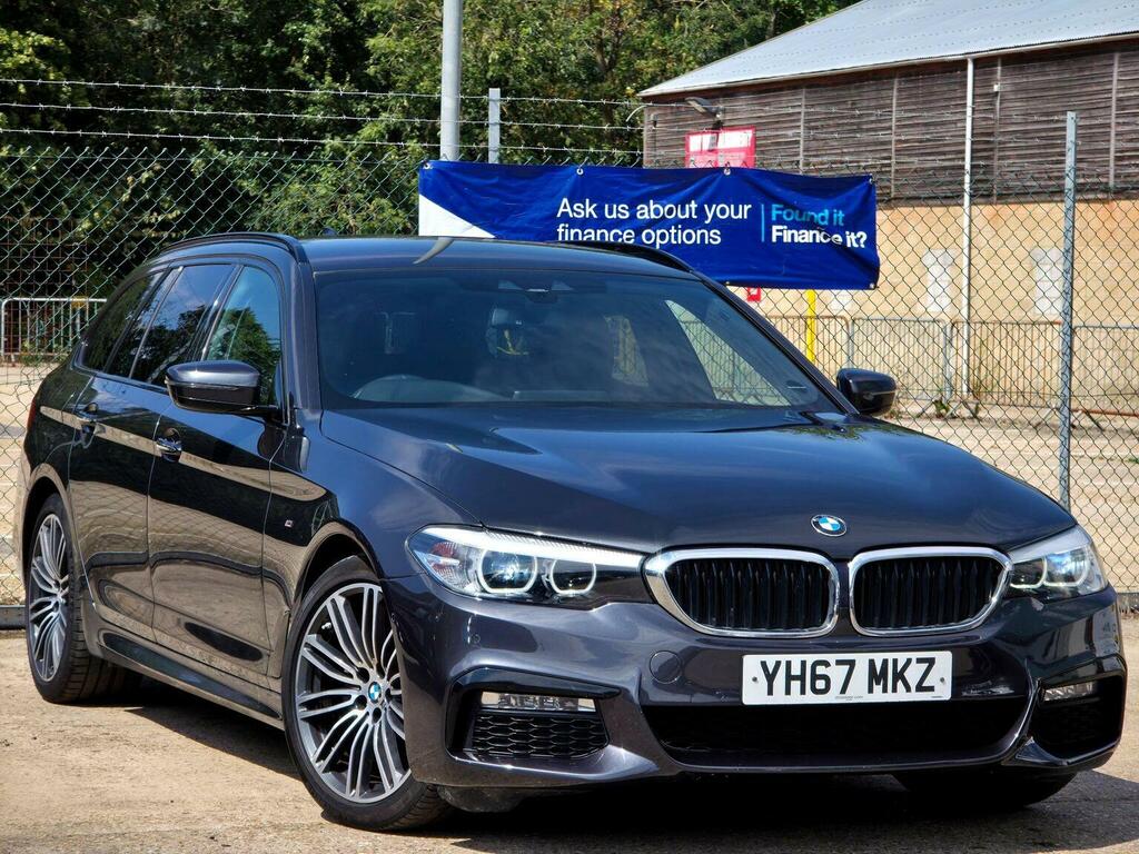 BMW 5 Series 2.0 520D M Sport Touring Euro 6 Ss Grey