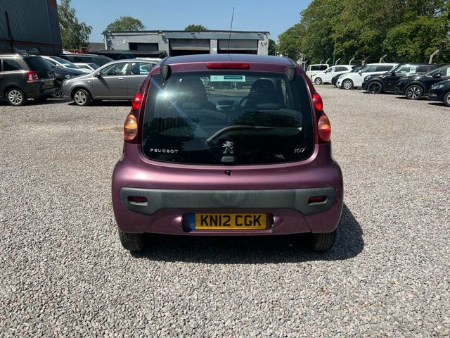 Peugeot 107 1.0 12V Active Hatchback Euro 5 KN12CGK Purple #6