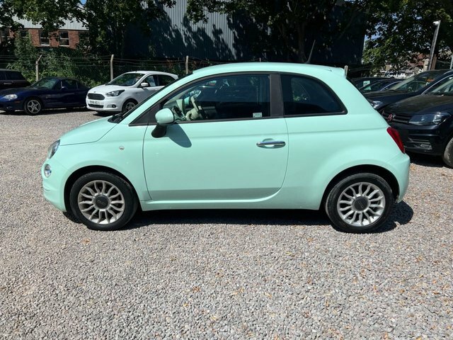 Fiat 500 1.2 Eco Pop Star Hatchback Euro LO67YBY Green #4