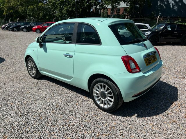 Fiat 500 1.2 Eco Pop Star Hatchback Euro LO67YBY Green #5