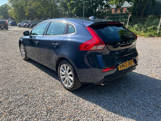 Volvo V40 2.0 D3 Se Lux Nav Hatchback Geartronic Blue #5