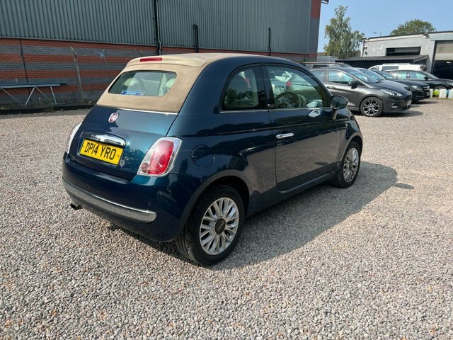 Fiat 500C Convertible Grey #7