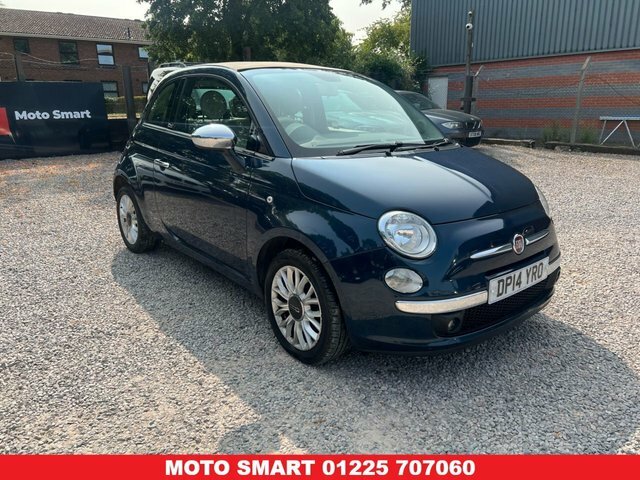 Fiat 500C 0.9 Twinair Lounge Convertible E Blue