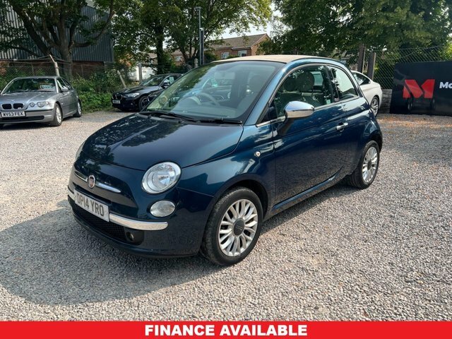 Fiat 500C 0.9 Twinair Lounge Convertible E Blue #3