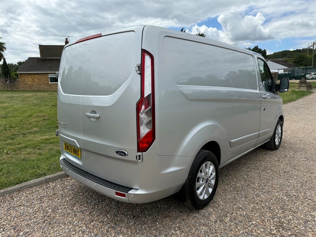 Ford Transit Custom 2.0 L 2.0 300 Ecoblue Limited L1 H1 Euro 6 Ss 5 BW69NNX Silver #4