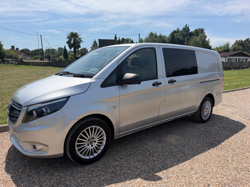 Mercedes-Benz Vito 2.0 L 2.0 116 Cdi Premium Crew Van G-tronic Rwd L2 Silver #3