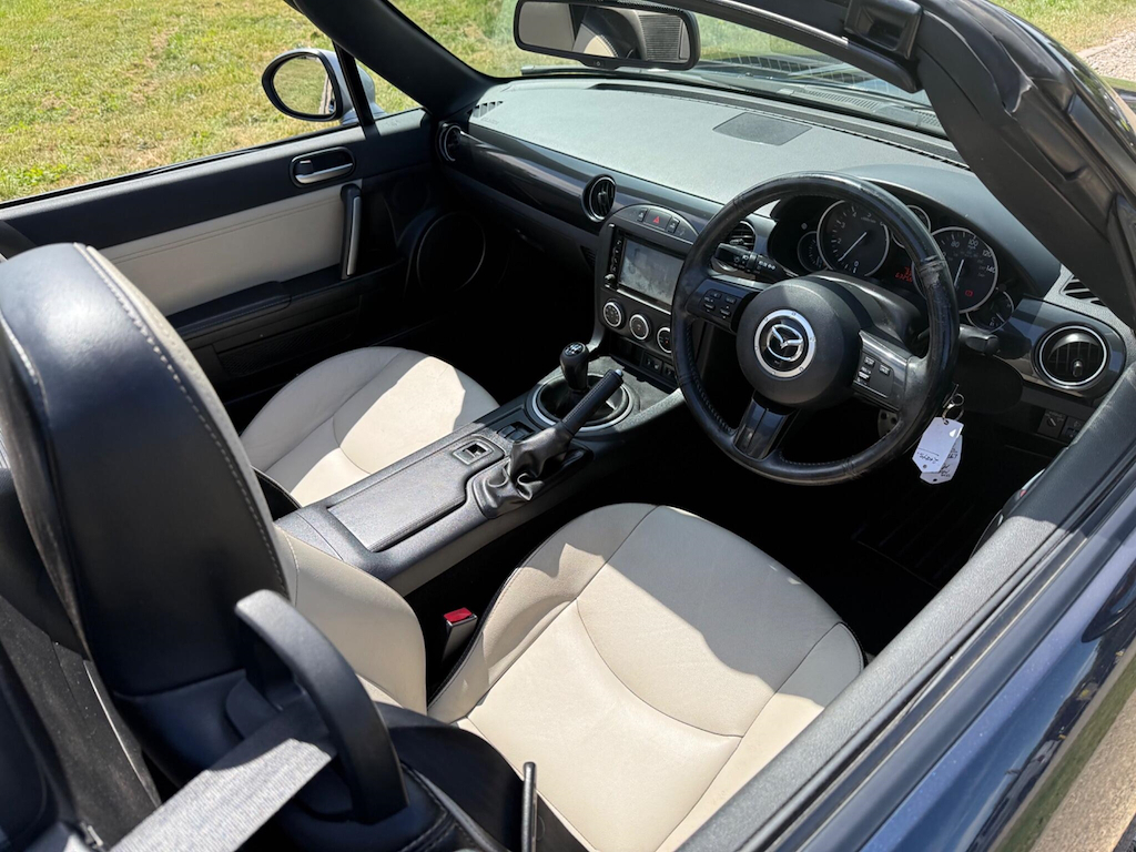 Mazda MX-5 1.8 L 1.8I Sport Venture Roadster Euro 5 Blue #3