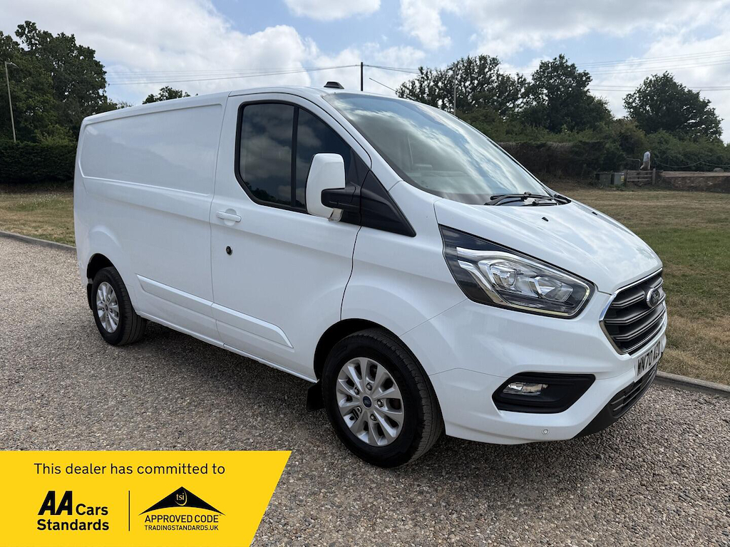 Ford Transit Custom 2.0 L 2.0 300 Ecoblue Limited L1 H1 Euro 6 Ss 5 White